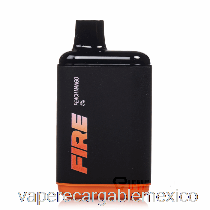 Vape Recargable Fire Xl 6000 Desechable Melocotón Mango